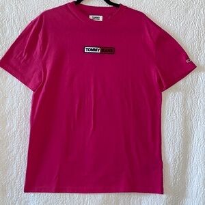 Tommy Jeans Embroidered Patch Logo Short Sleeve T-Shirt